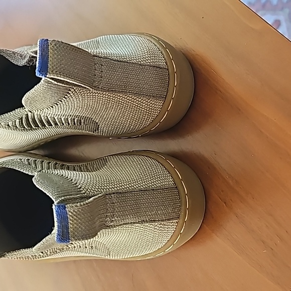 Rothy's Women's The Chelsea Green Blue Knit Pull On Ankle Shoes Size 6 - Picture 4 of 7